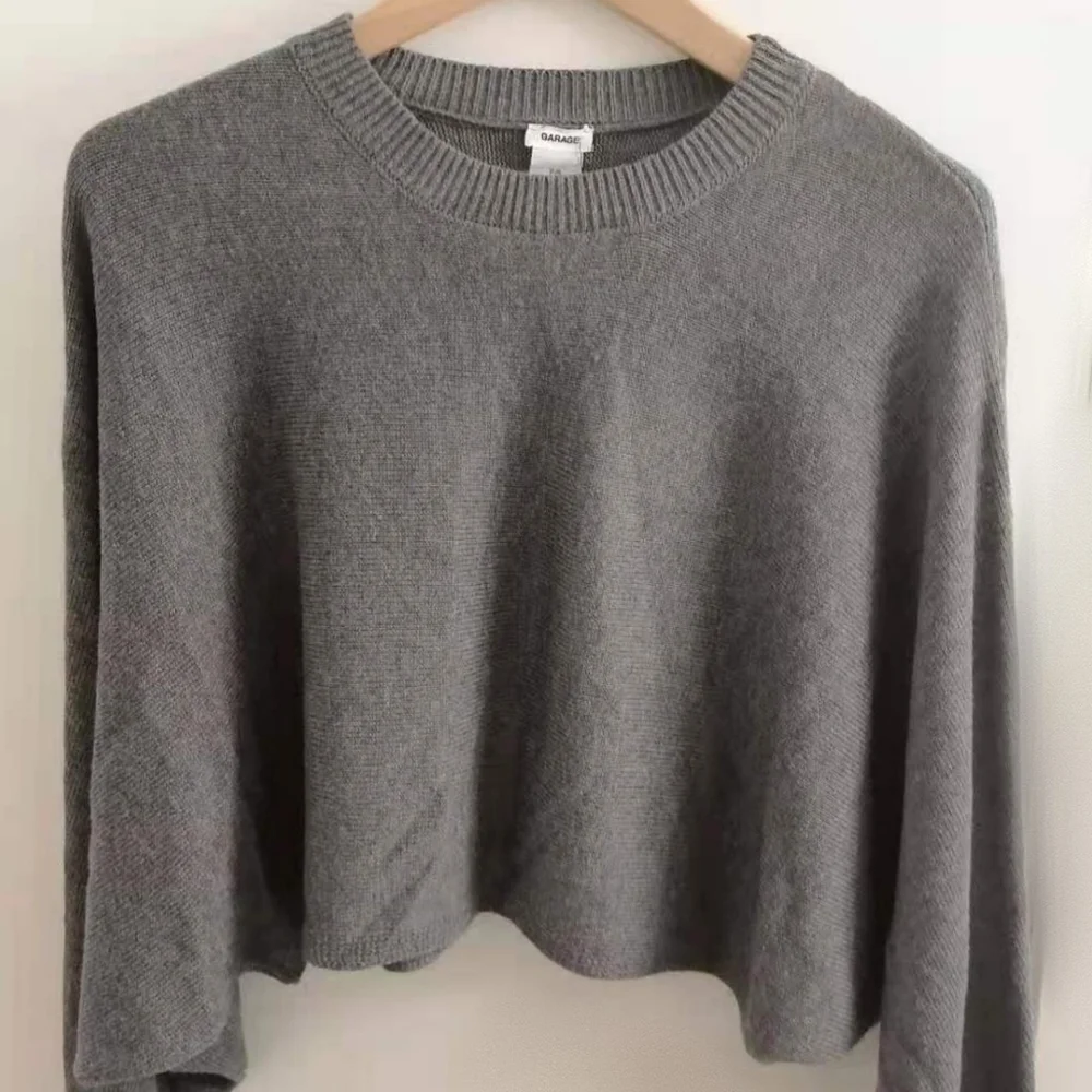 Garage grey sweater  knit blend - Picture 3 of 4
